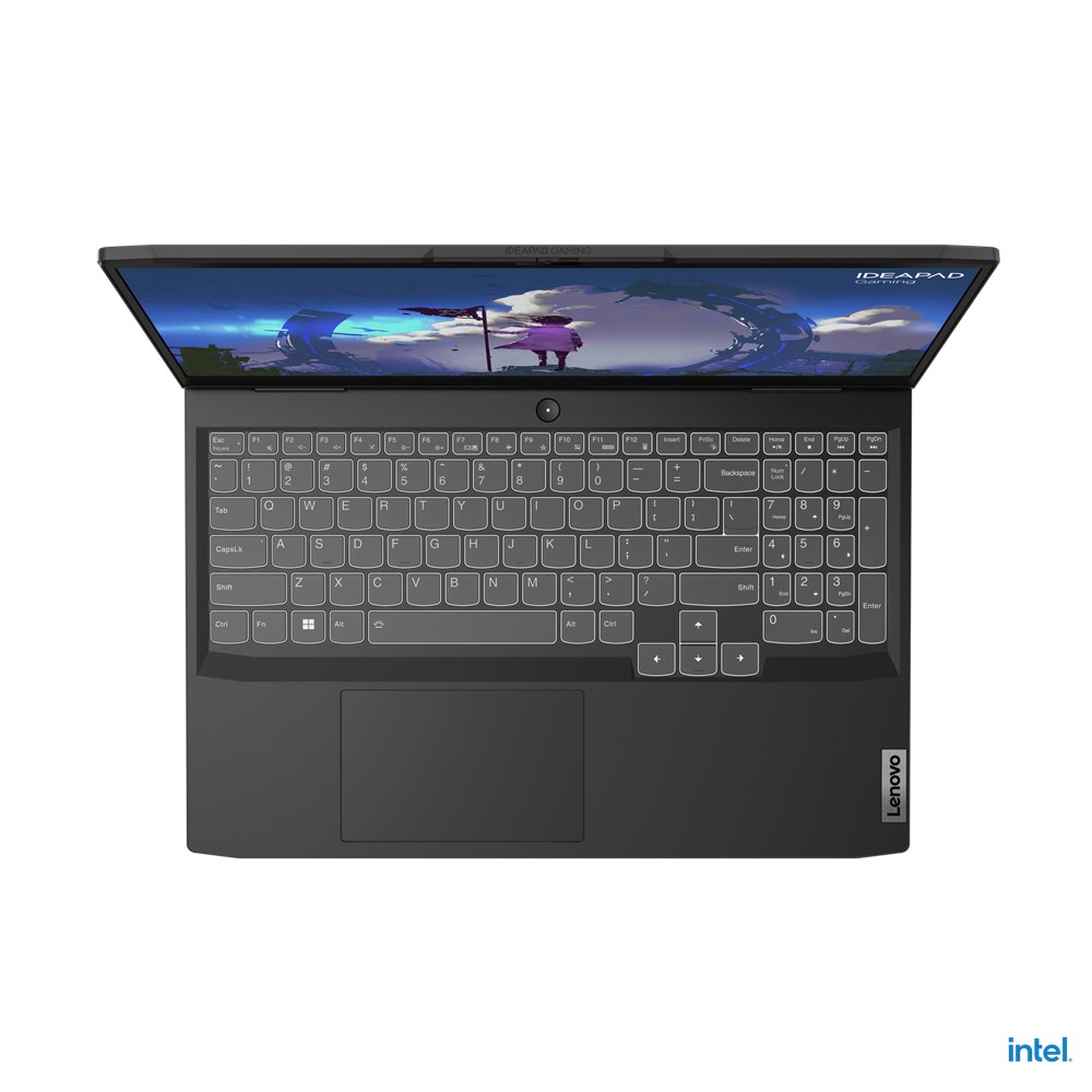 Laptop Lenovo IdeaPad Gaming 3, 15.6", Intel Core i5, 16GB RAM, 512GB SSD, NVIDIA GeForce RTX 3050, i hirtë i errët