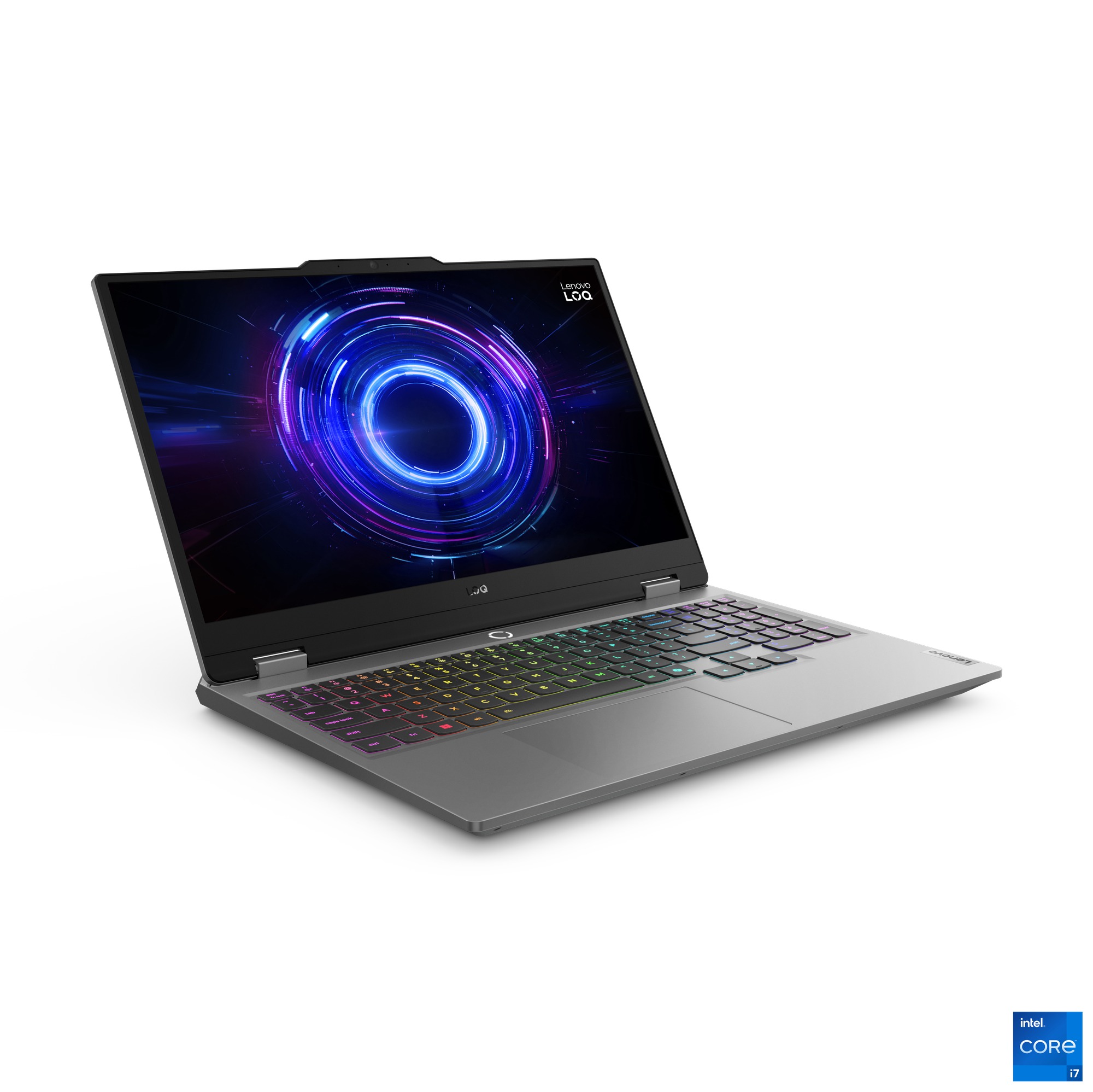 Laptop Lenovo LOQ 15IRX10, Intel Core i7, 15.6" FHD 144Hz, RTX 5070 8GB, 32GB RAM, 1TB SSD, gri Luna