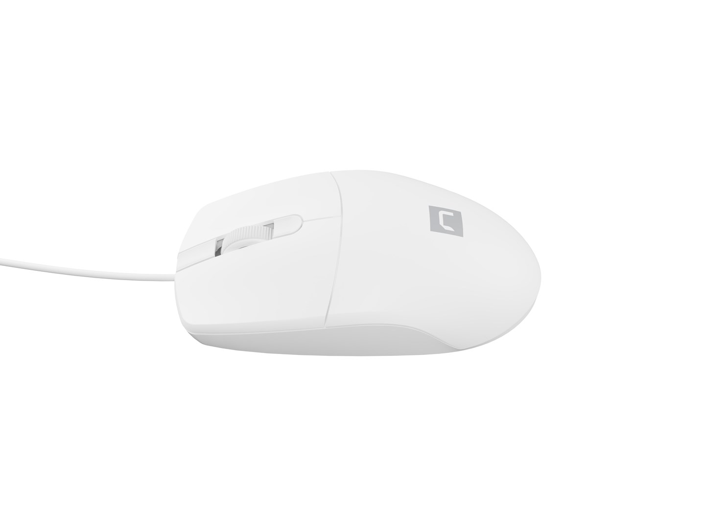 Maus Natec RUFF 2, 1000 DPI, USB 2.0, i bardhë