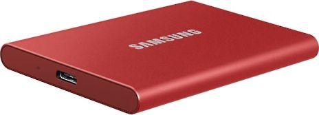 Disk SSD Samsung T7 (MU-PC500R/WW), 2.5'', USB 3.2, 500 GB, i kuq