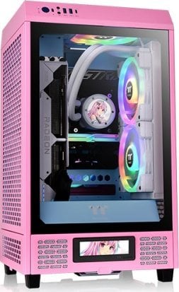 Kasë Thermaltake The Tower 200 Bubble Pink, Mini Tower