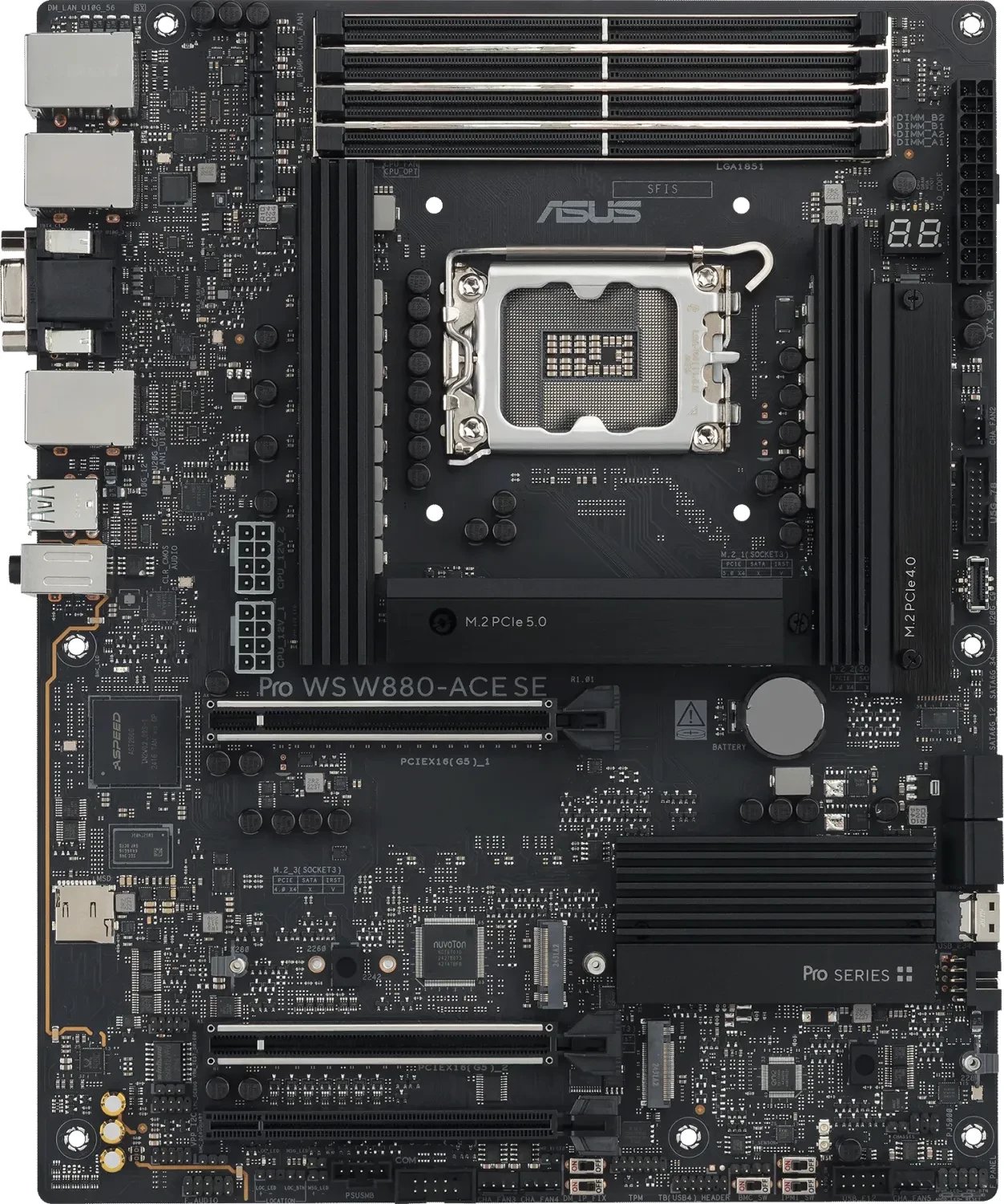 Pllakë amë ASUS Pro WS W880 ACE SE, Intel W880, LGA 1851, ATX