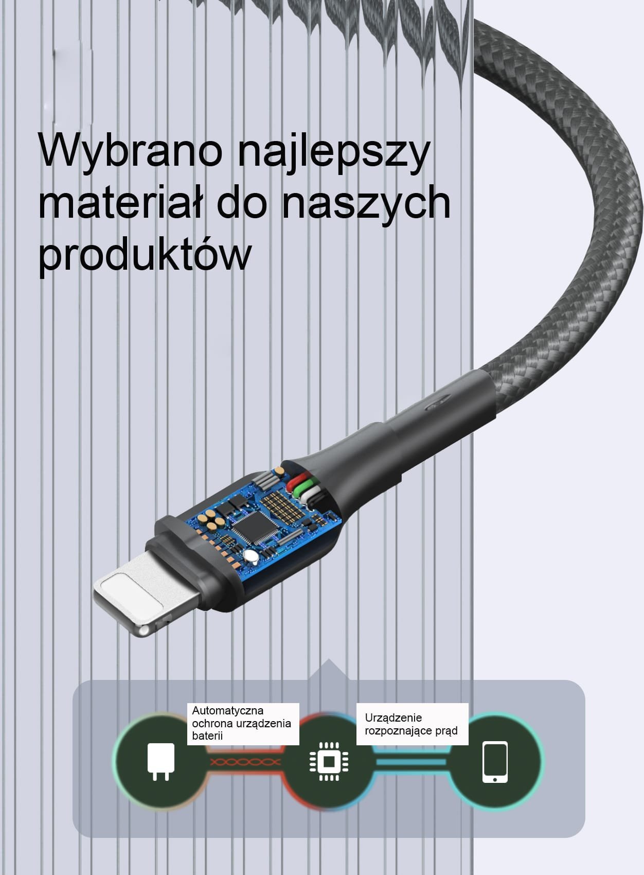 Kabllo karikimi Beline BLNCWC02, USB A në USB C, 25W, 2m, e bardhë