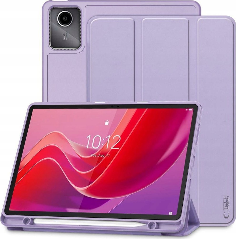 Mbulesë tablet Tech-Protect SmartCase Pen për Lenovo Tab M11 11" TB-330, funksion wake sleep, vjollcë