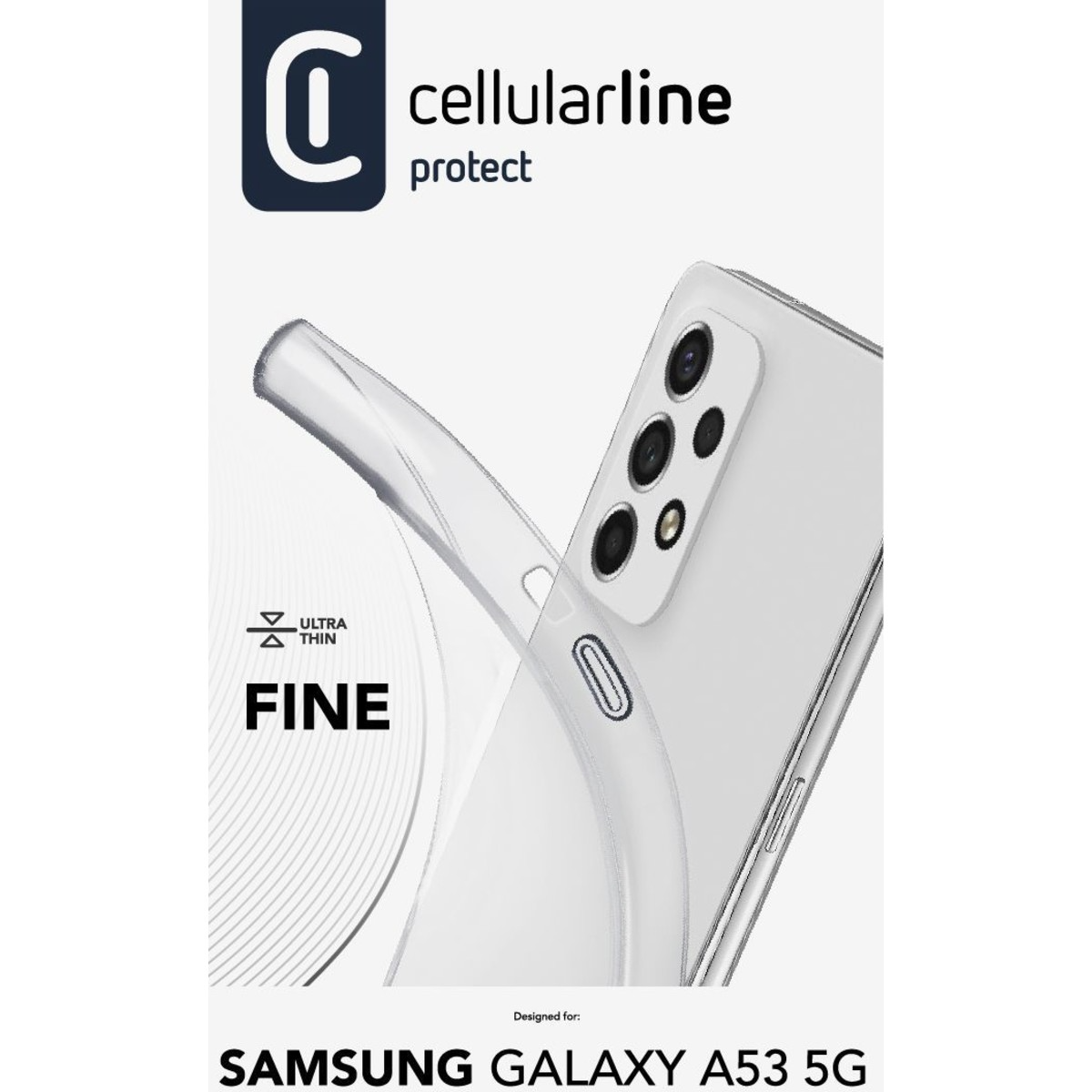 Mbrojtëse Cellularline Fine FINECGALA53T, për Samsung A53