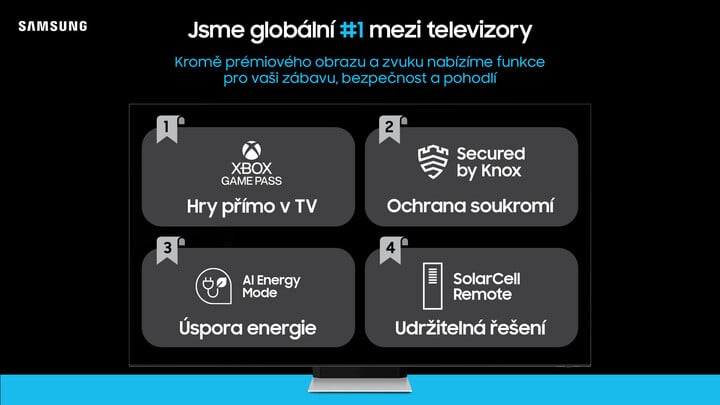 Televizor Samsung QE43QN90C, 43" (108cm), 4K UHD, i argjendtë