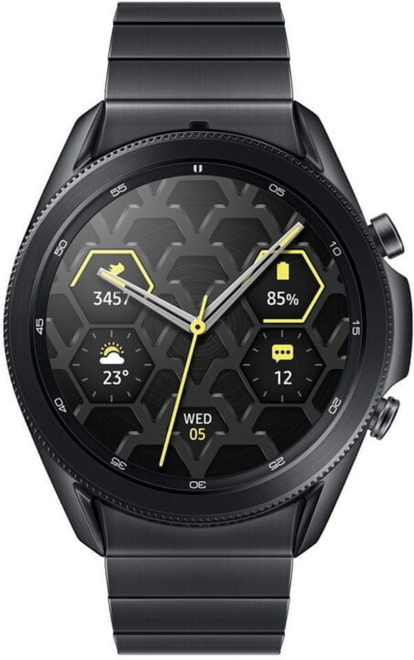 [OUTLET] Orë e mençur Samsung Galaxy Watch 3, 45 mm, korniza titan / rripi i zi, II