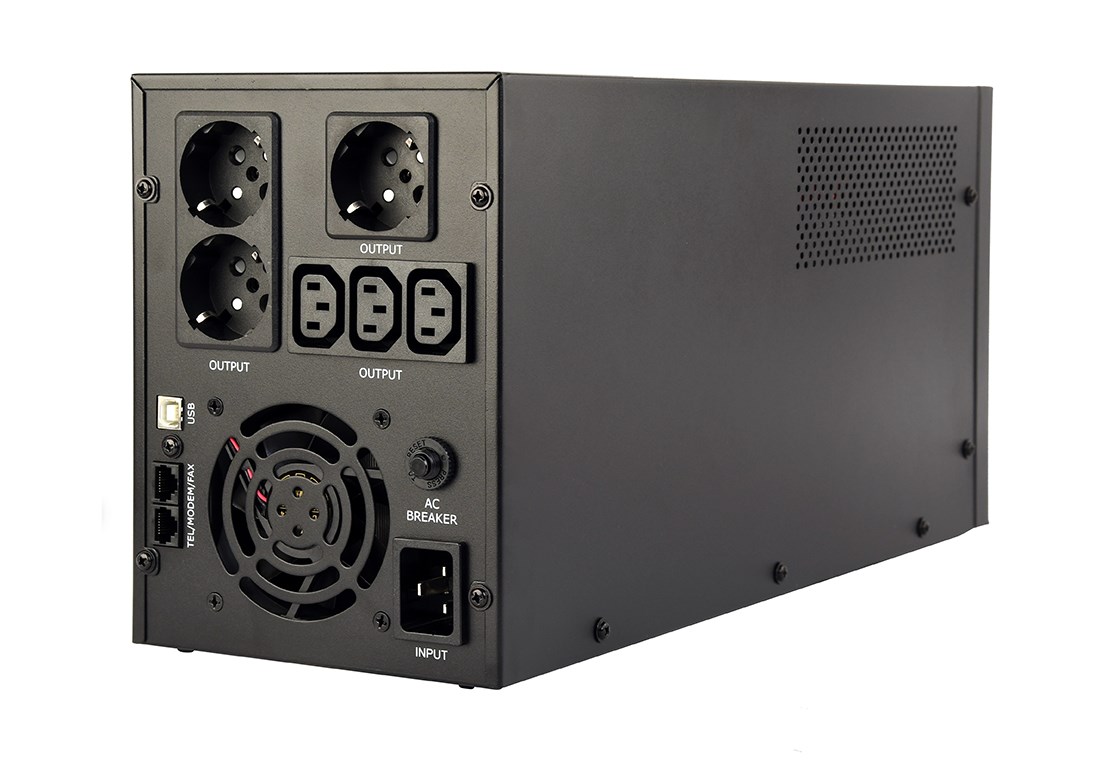 UPS Gembird EG-UPS-036, 3000VA, Line Interactive, me ekran LCD