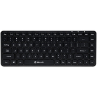 Tastierë wireless Tellur Mini, 84 taste, USB, e zezë