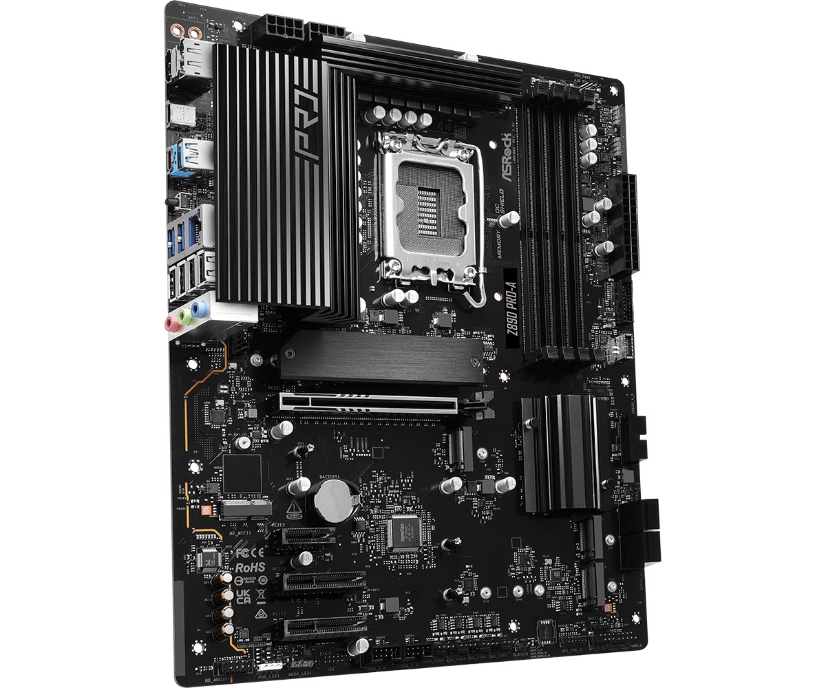 Pllakë amë ASRock Z890 Pro-A Intel Z890 LGA 1851 (Socket V1) ATX 3