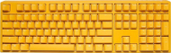 Tastierë gaming Ducky One 3 Yellow, mekanike Cherry MX Black, RGB, US layout