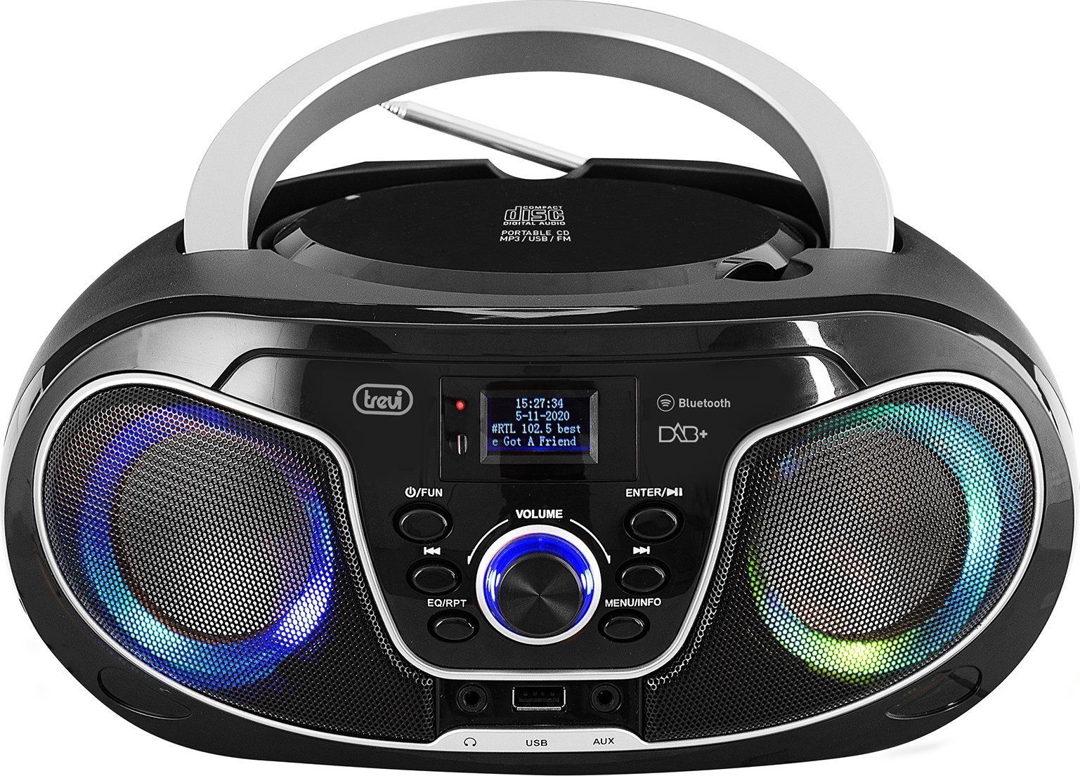 Radio CD player Trevi Boombox CMP588, Bluetooth, USB MP3, i zi