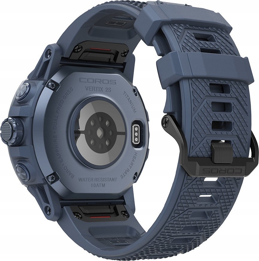 Orë sportive Coros Vertix 2S, GPS me dy frekuenca, bateri jetëgjatë, gri