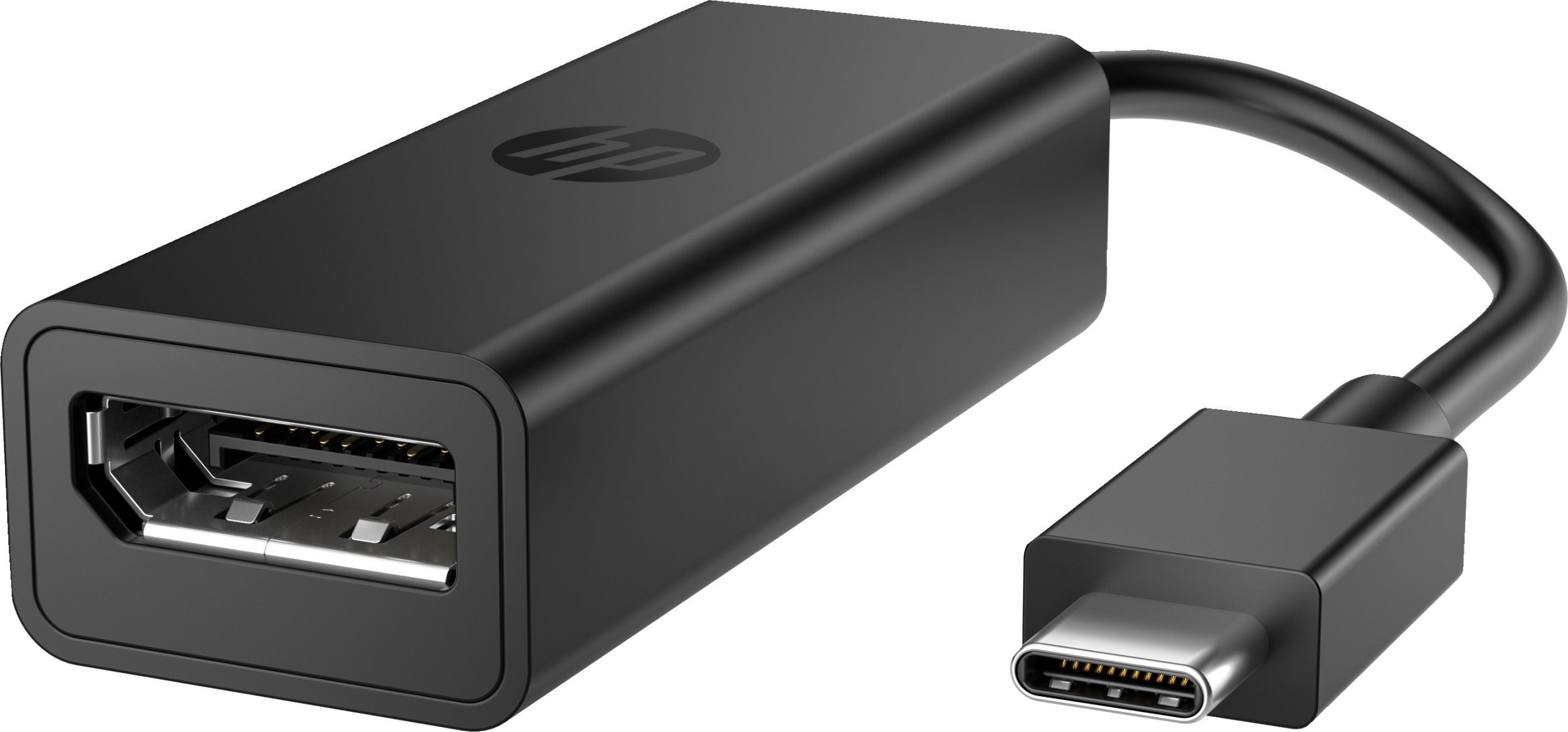Адаптер HP USB-C во ДисплејПорт G2, 8K, ДисплејПорт 1.4, сив