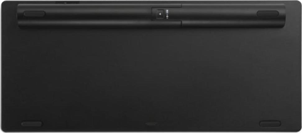 Tastierë pa tela Multi Device Dual, Bluetooth 2.4GHz, kompakte, e zezë