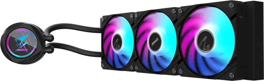 Ftohës Gigabyte Aorus WaterForce II 360, i zi