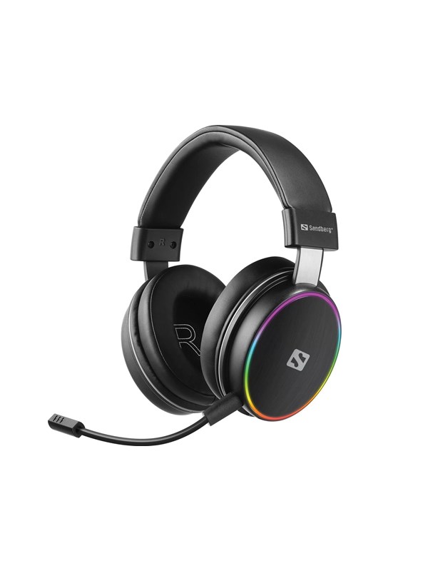 Kufje gaming Sandberg HeroBlaster, USB, over ear, të zeza