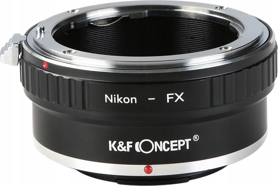 Adapter objektivi K&amp;F Concept KF06.101, Nikon AI AIS AF AF S në Fujifilm X, metalik