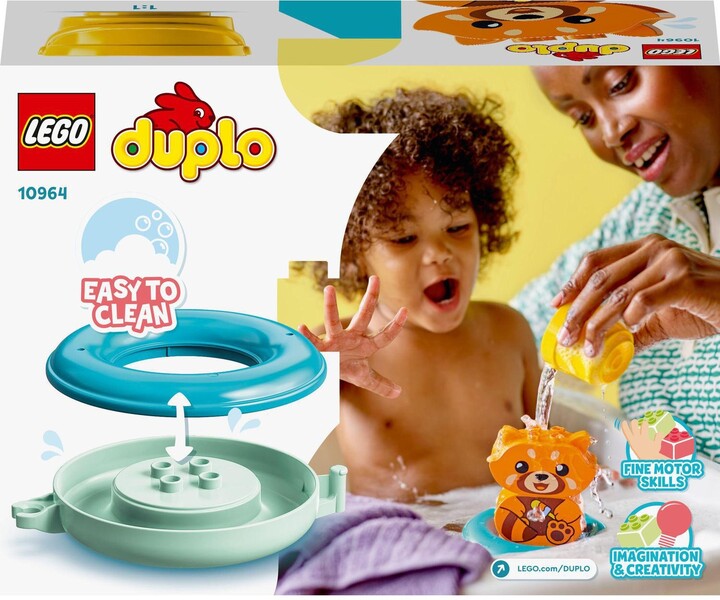 Set LEGO DUPLO 10964 Bath fun: Floating red panda