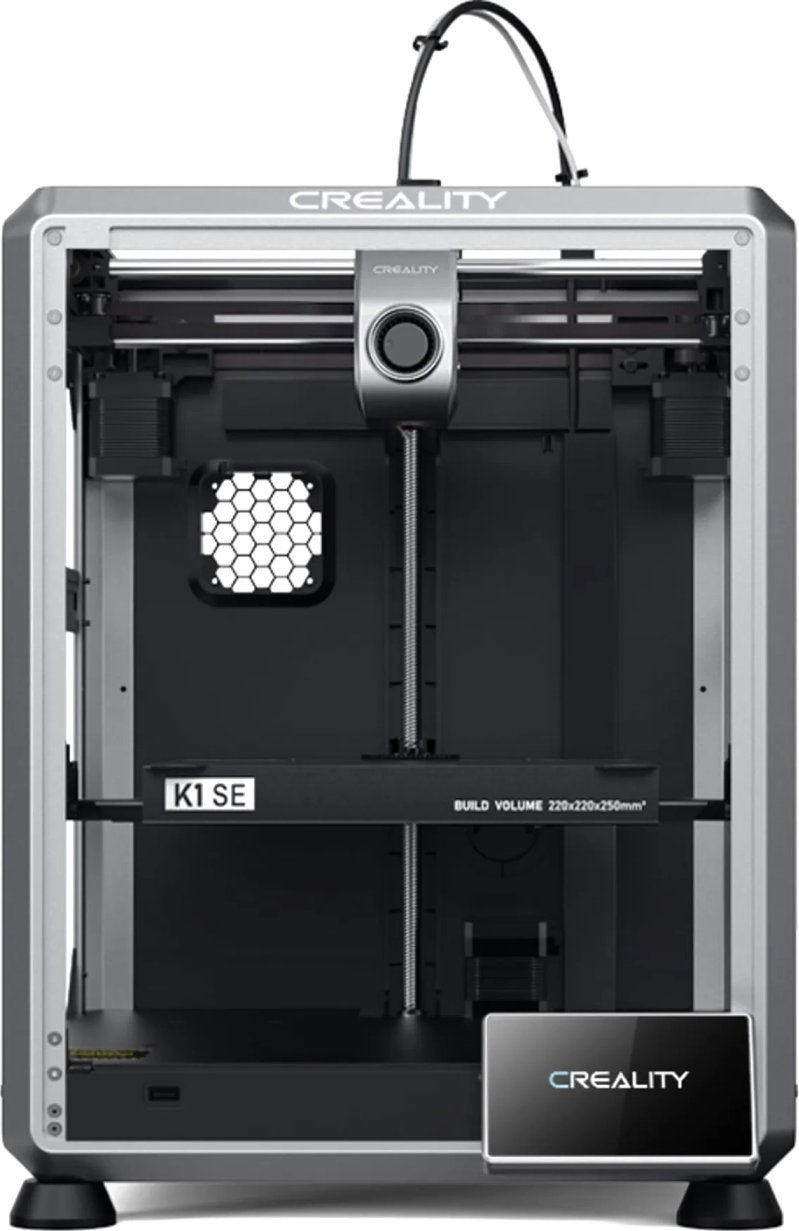 3D печатач Creality K1 SE, FDM, 220 x 220 x 250 mm, црна