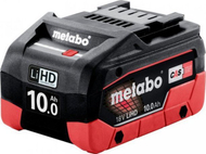 Bateri Metabo LiHD 625549000, 18V, 10Ah, e zezë