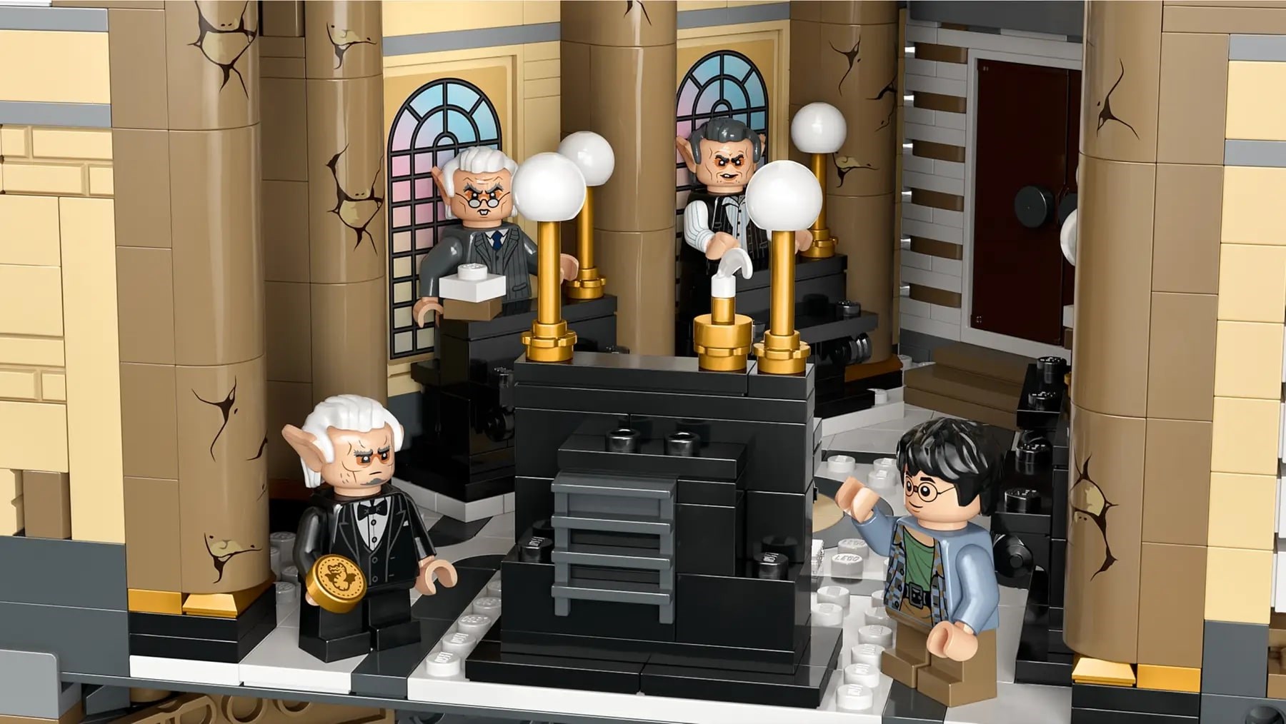 Set LEGO Harry Potter 76417 Gringotts Bank, Collector's Edition, 18+, shumëngjyrësh