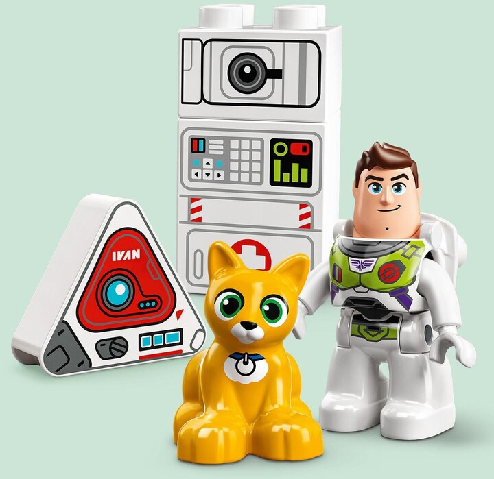 Set lodër LEGO® DUPLO® 10962 Buzz Rocket Mission, 37 pjesë