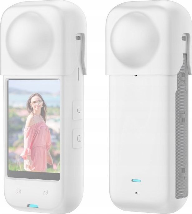 Kapele lente dhe mbrojtës silikoni Puluz PU985W, për Insta360 X4, transparente