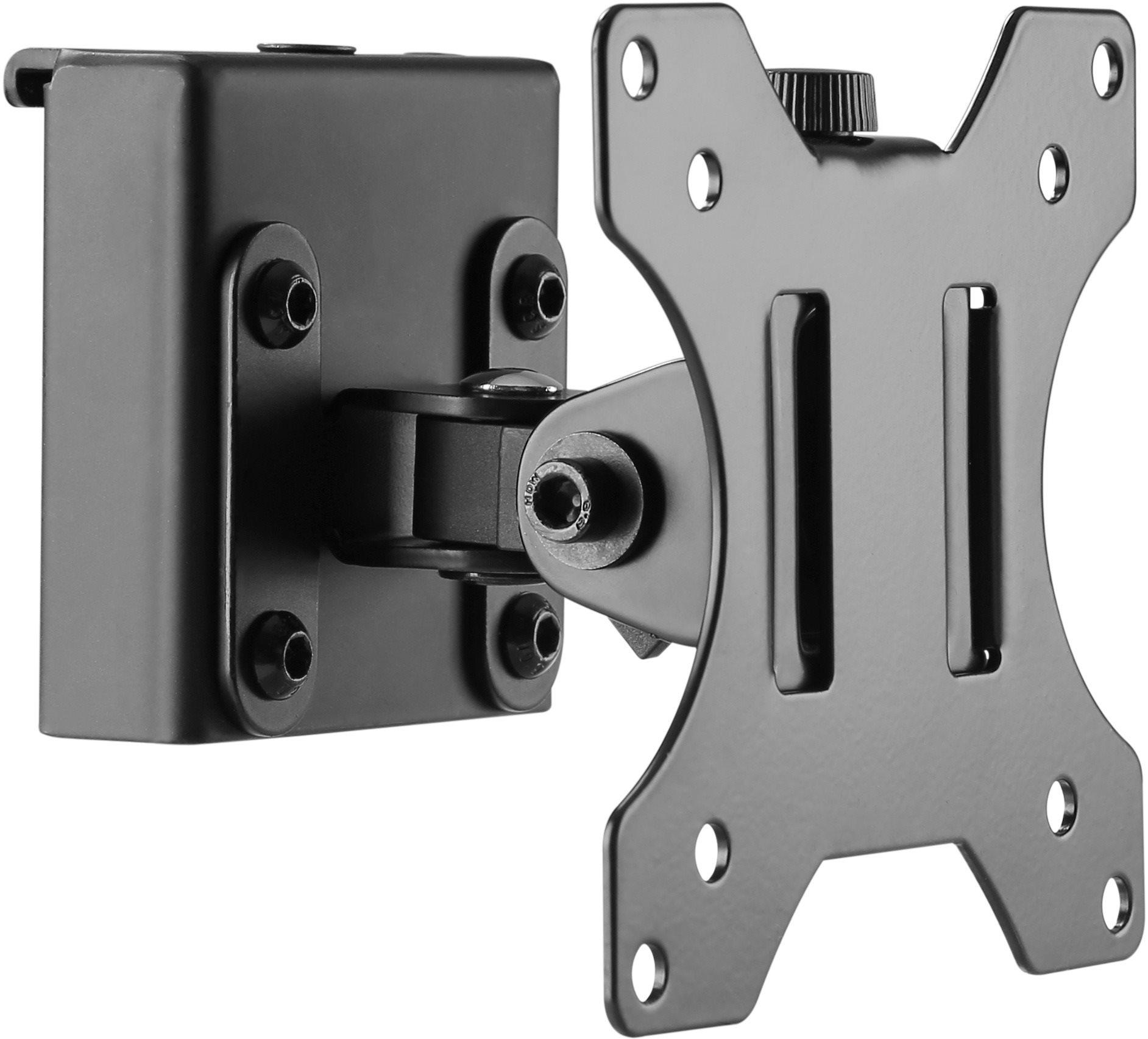 Mbajtës monitori AlzaErgo Slatwall SWAS420, 13-27", VESA, i zi