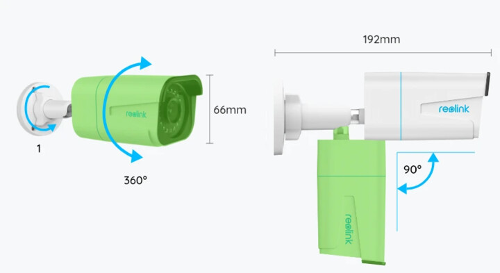 Kamerë e jashtme Reolink RLC-810A, e bardhë