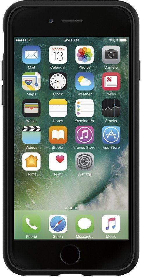 Mbrojtëse Etui Liquid Air për IPhone 7/8, e zezë