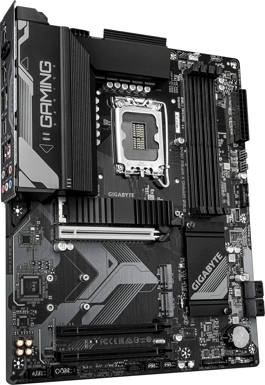 Pllakë amë Gigabyte B760 Gaming X WiFi 6E Gen5, DDR5, 3x M.2, e zezë 3