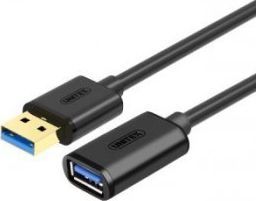 Кабел USB Unitek USB-A - (Y-C459GBK), 2м, црн