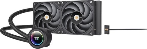 Ftohës uji CPU Thermaltake TOUGHLIQUID 240 EX Pro, 240mm, ARGB Sync, i zi