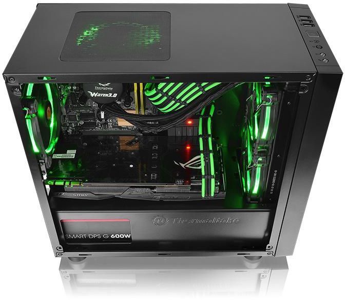 Kasë Thermaltake Versa H17 Window, Micro Tower