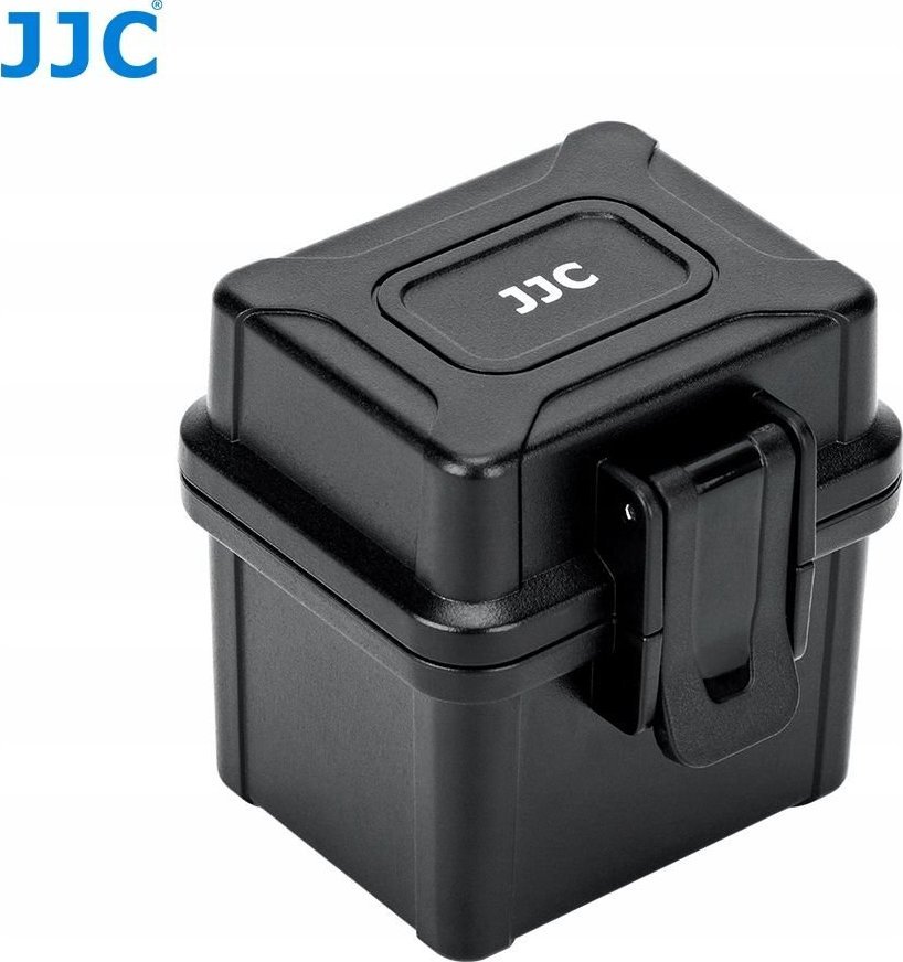 Kuti ruajtëse JJC JBC BAT4, për bateri dhe karta memorie, transparente