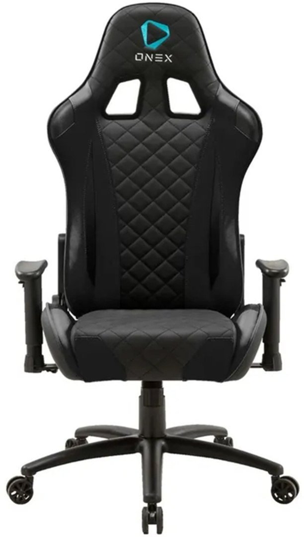 Karrige gaming Onex GX330, ergonomike, pëlhurë, e zezë