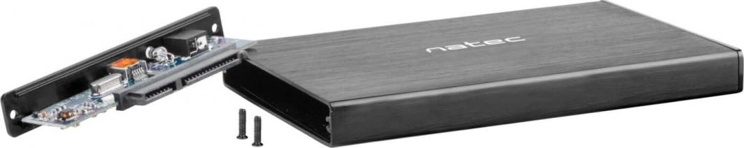 Kornizë Natec RHINO GO SATA 2.5", USB 3.0, e zezë (NKZ-0941)