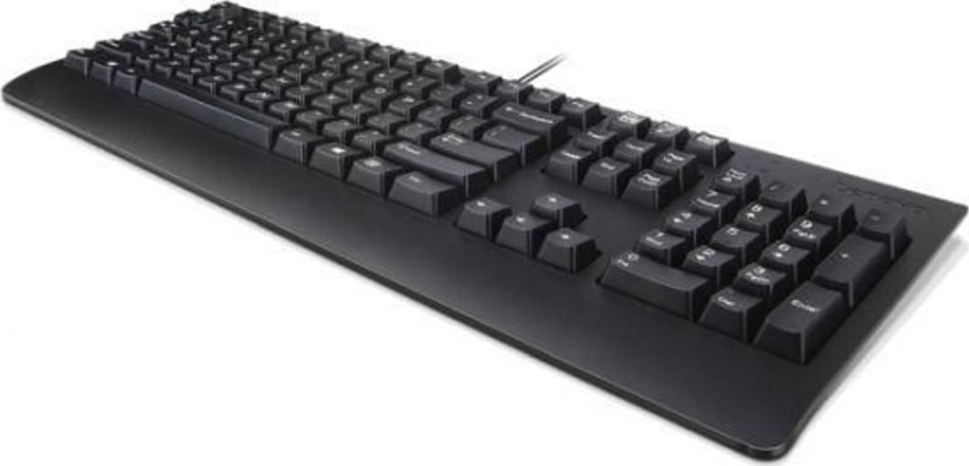 Tastierë Lenovo Keyboard, me kabllo, Nordic, e zezë
