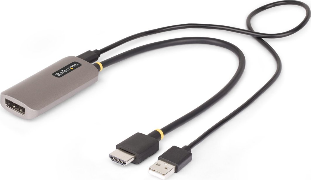 Përshtatës kabllo HDMI në DisplayPort StarTech, 30cm, 8K 60Hz, i zi