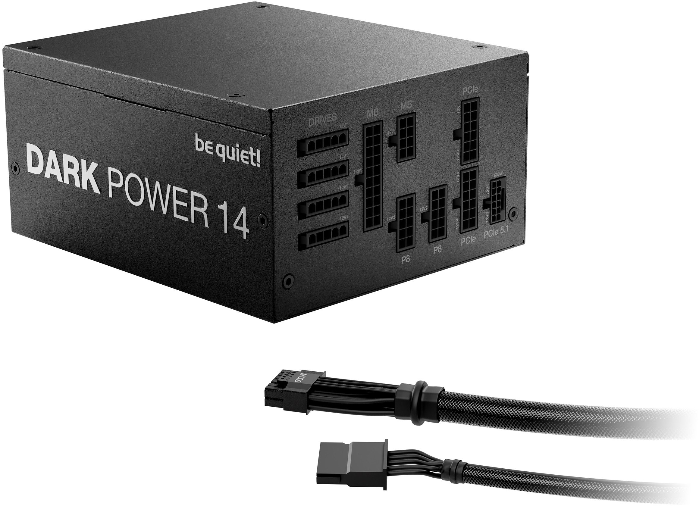 Напојување Be Quiet Dark Power 14, 850W, 80 Plus Titanium, ATX, црно