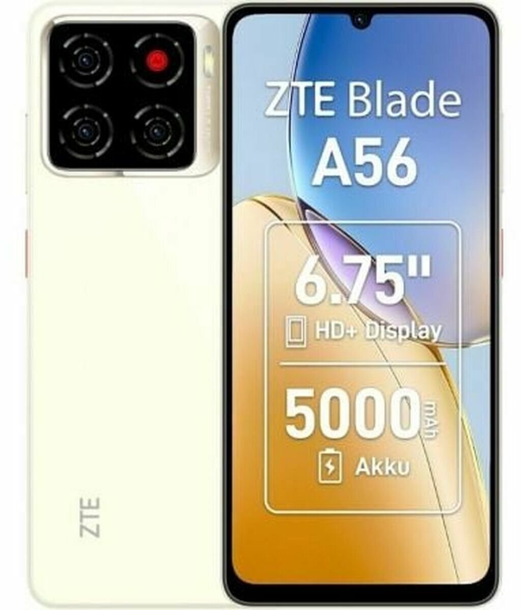 Telefoni ZTE Blade A56, 4GB 64GB, 6.75", 4G, gold