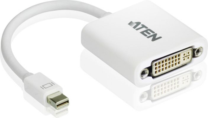 Përshtatës Aten DisplayPort Mini - DVI-I AV (VC960-AT), i bardhë