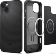 Mbajtëse telefoni Spigen Mag Armor për iPhone 14 Plus, e zezë mat