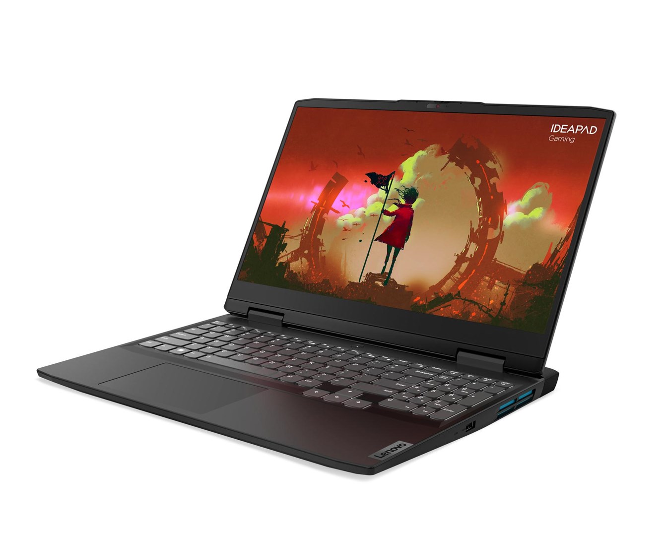 Laptop Lenovo IdeaPad Gaming 3, 15.6", AMD Ryzen 7 7735HS, 16 GB RAM, 512 GB SSD, NVIDIA GeForce RTX 3050, i hirtë