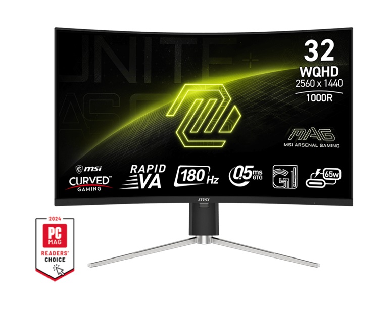 Monitor MSI MAG 325CQRF QD-E2, 31.5", QHD, i zi