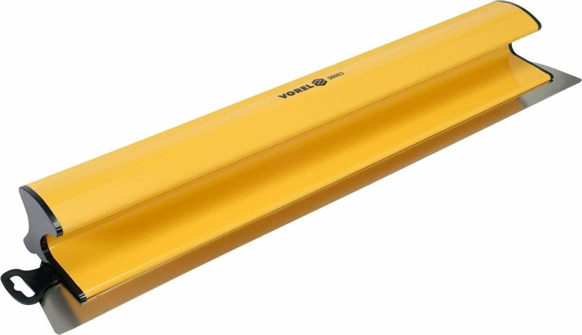 Spatull për finiturë muresh 1200mm, çelik inox, dorezë plastike