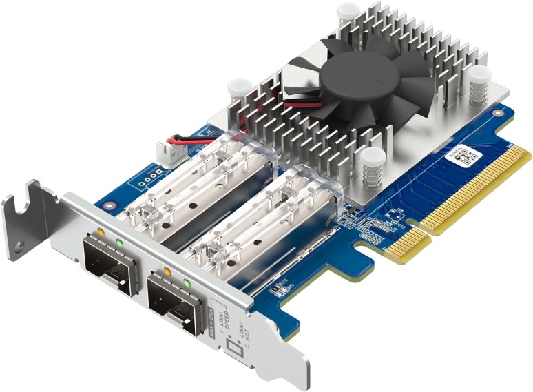 Kartë rrjeti QNAP QXG-10G2SF-NXE, 2 porta 10GbE SFP+, PCIe