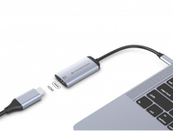 Adapter USB C në HDMI Conceptronic ABBY23G, 8K 60Hz, gri