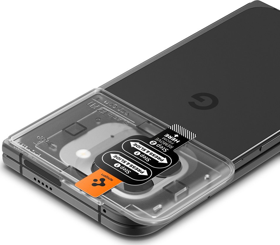 Mbrojtëse për kamerë Spigen GLAS.tR EZ Fit Optik, Google Pixel 9 Pro Fold, 2 copë, transparente